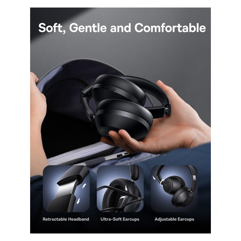 Baseus BH1 Lite Wireless Headphones - Bluetooth / Cosmic Black