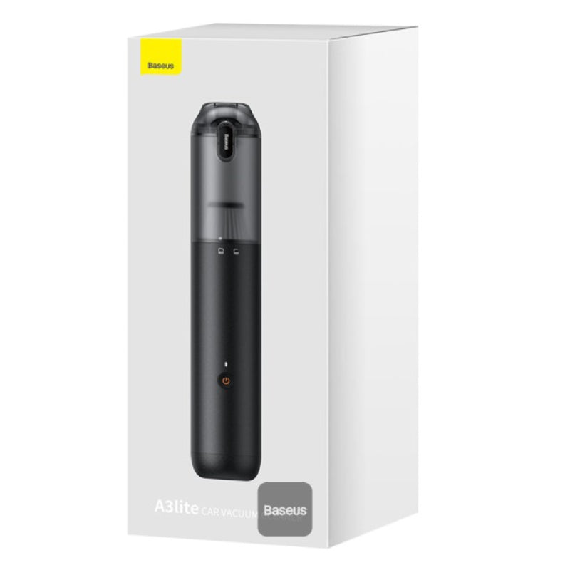 Baseus A3lite Car Vacuum Cleaner - 12000PA / USB-C / Black