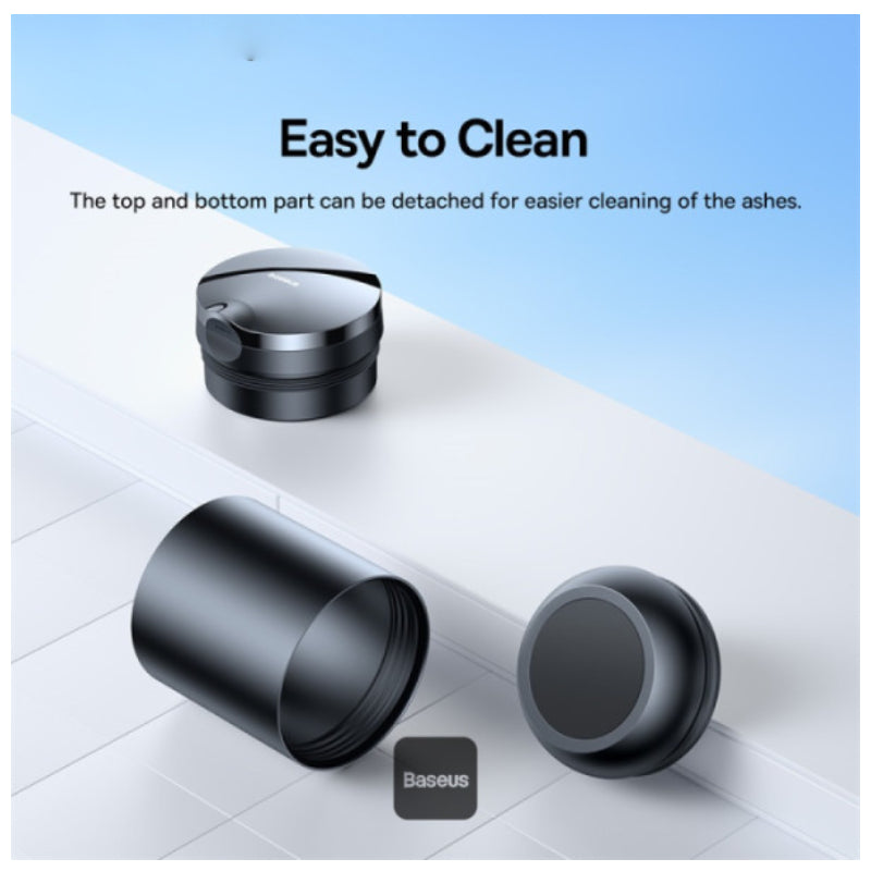Baseus Premium 2 Car Ashtray - Black