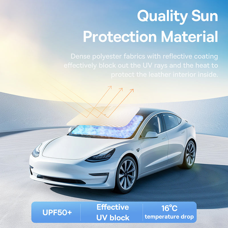Baseus CoolRide Windshield Sunshade Umbrella - Black