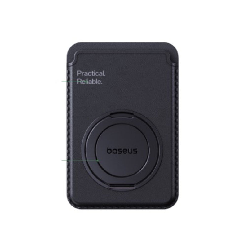 Baseus MagPro 3 Magnetic Wallet Stand - Black
