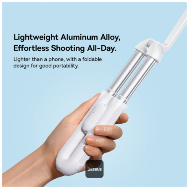 Baseus TechShot Dual-Support Selfie Stick - White