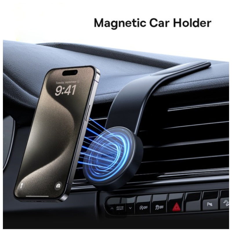 Baseus PrimeTrip C02 Air Magnetic Car Mount - Black