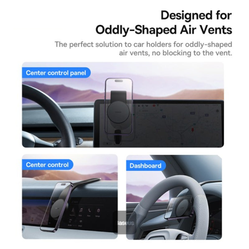 Baseus PrimeTrip C02 Air Magnetic Car Mount - Black