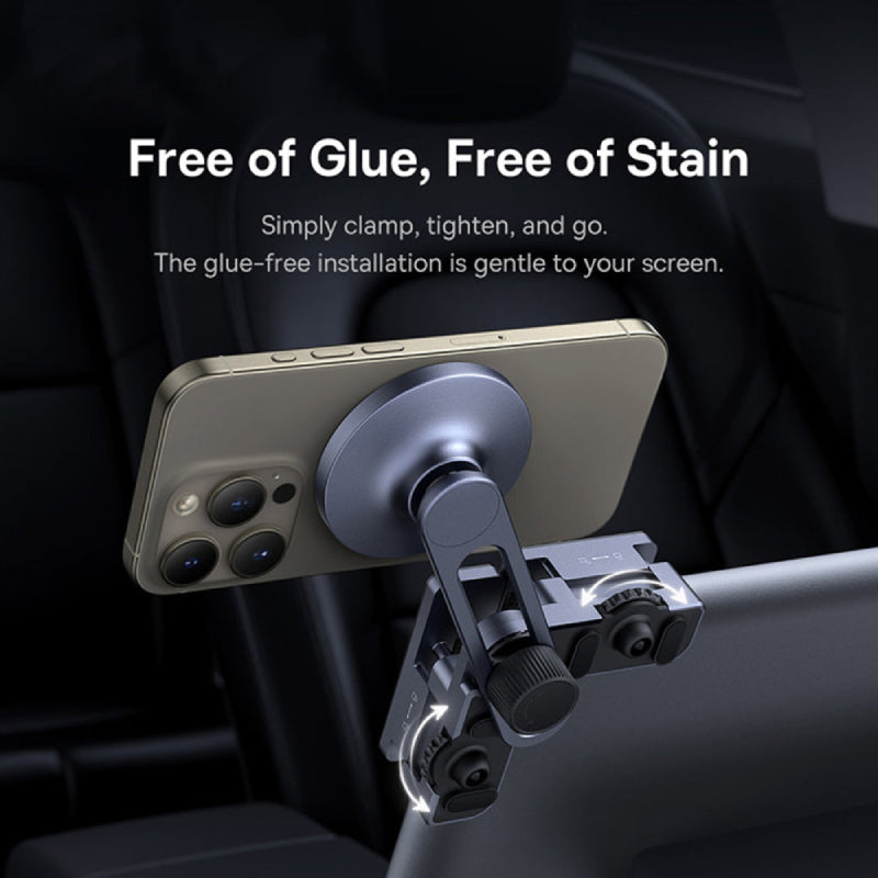 Baseus MaxView Magnetic Car Mount for Infotainment Screen - Grey