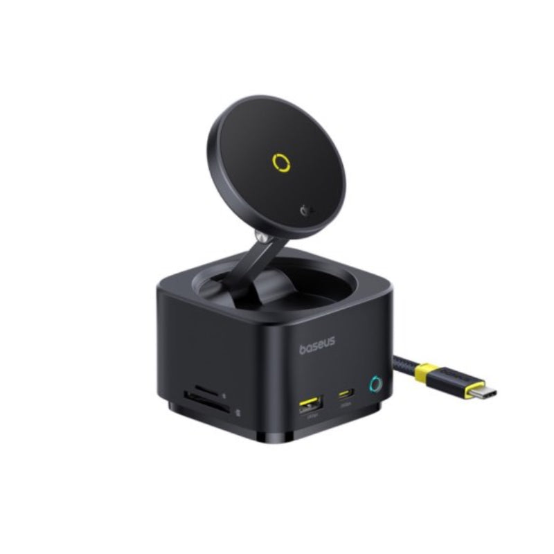 Baseus MagPro II 7-in-1 Magnetic Charging Hub - 15W / Black