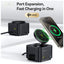 Baseus MagPro II 7-in-1 Magnetic Charging Hub - 15W / Black