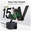Baseus MagPro II 7-in-1 Magnetic Charging Hub - 15W / Black