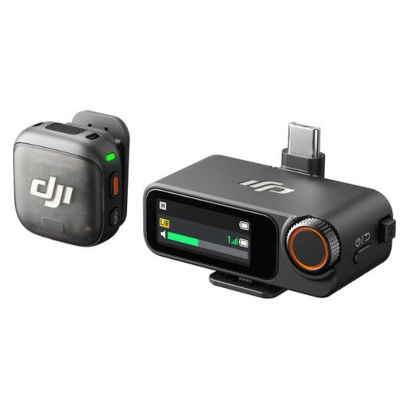 DJI Mic 3 (1 TX + 1 RX) Compact Wireless Microphone System