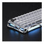 GravaStar Mercury V60Pro 60% Hall Effect Magnetic Switch Gaming Keyboard - Chrome Silver