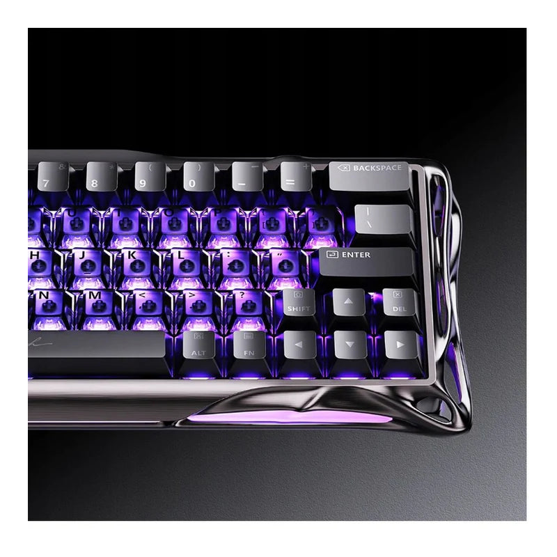 GravaStar Mercury V60Pro 60% Hall Effect Magnetic Switch Gaming Keyboard - Gunmetal Black