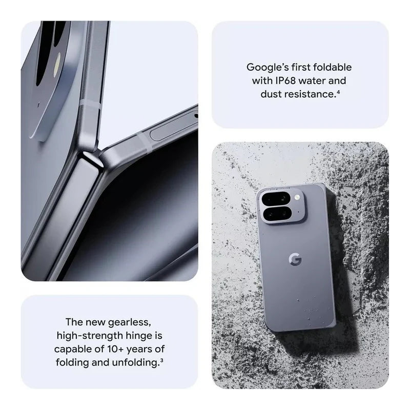 Google Pixel 10 Pro Fold - 6.4" Foldable LTPO OLED / 16GB / 512GB / 5G / Moonstone - Mobile