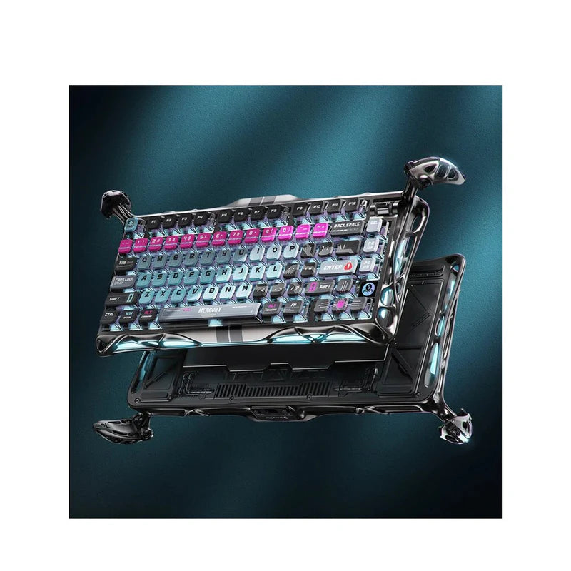 GravaStar Mercury V75 Pro 75% Hall Effect Magnetic Switch Gaming Keyboard - Cyberpunk