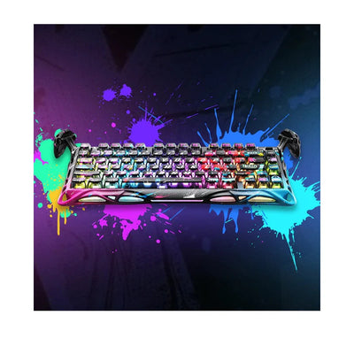 GravaStar Mercury V75 Pro 75% Hall Effect Magnetic Switch Gaming Keyboard - Neon Graffiti