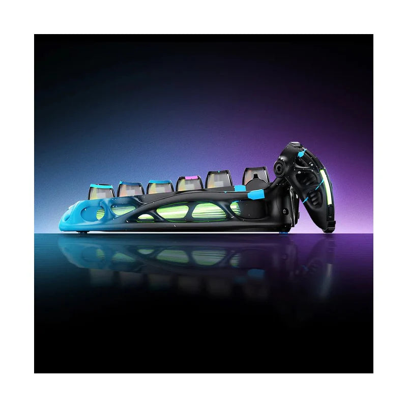 GravaStar Mercury V75 Pro 75% Hall Effect Magnetic Switch Gaming Keyboard - Neon Graffiti