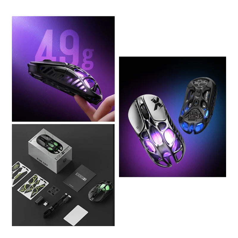 GravaStar Mercury X Wireless Gaming Mouse - Galaxy Black