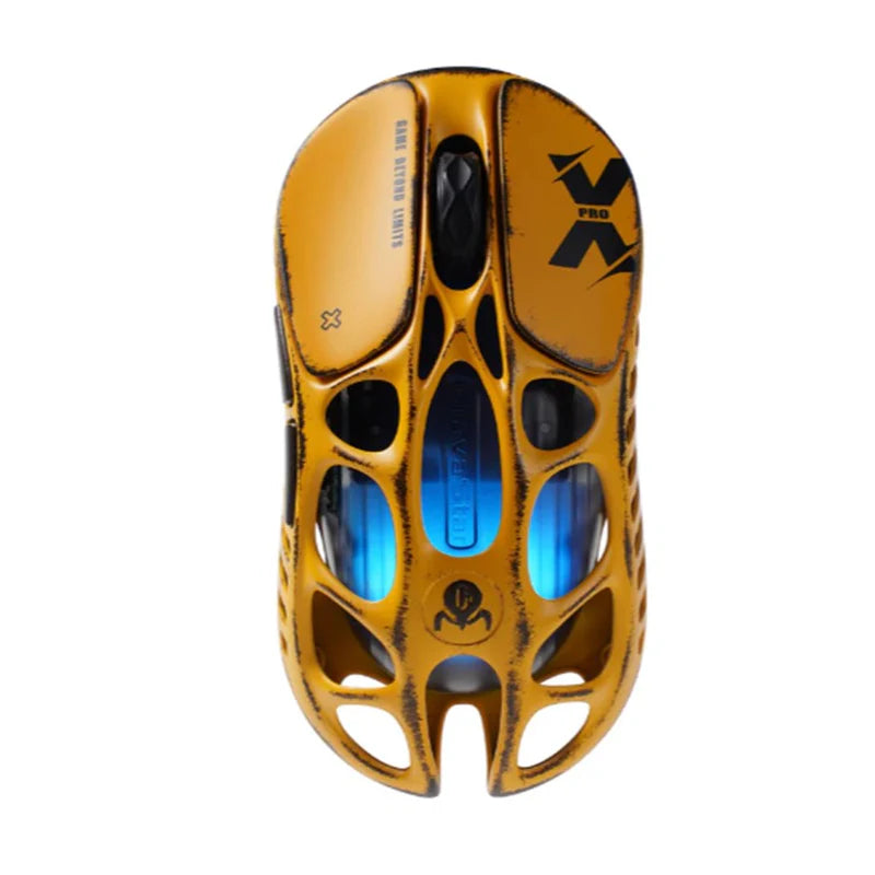 GravaStar Mercury X Wireless Gaming Mouse Special Edition - Worn Yellow