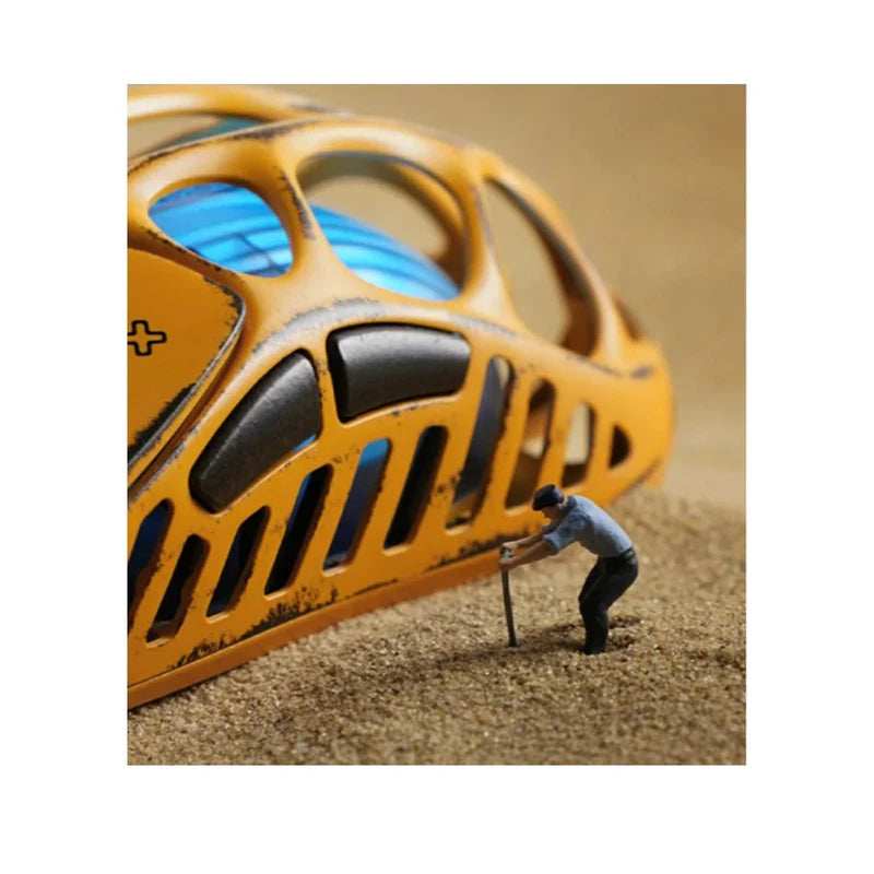 GravaStar Mercury X Wireless Gaming Mouse Special Edition - Worn Yellow