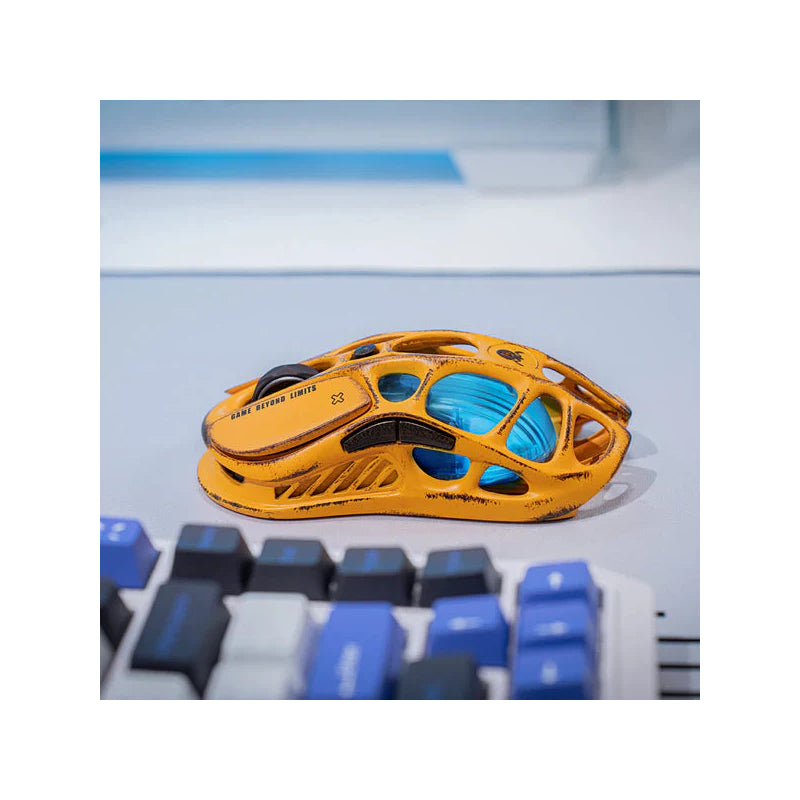 GravaStar Mercury X Wireless Gaming Mouse Special Edition - Worn Yellow