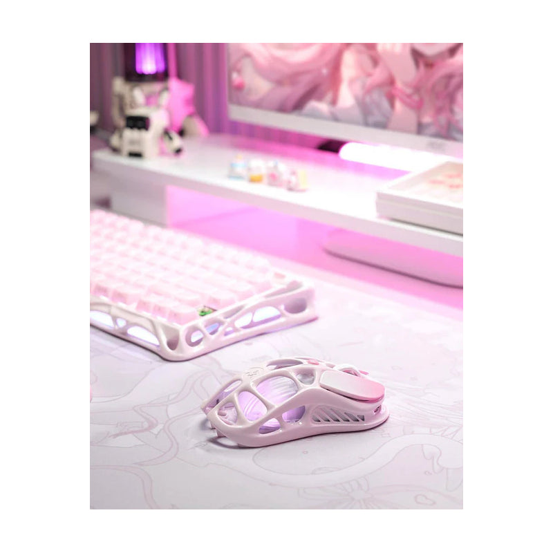 GravaStar Mercury M1 Pro Wireless Gaming Mouse - Sakura Pink