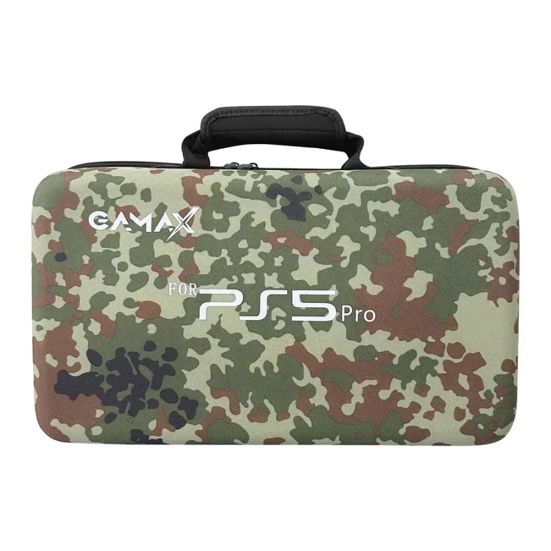 Bundle Offer - Sony PlayStation 5 Pro Digital Edition Console - 16GB / 2TB SSD / White + Gamax Storage Bag for PlayStation 5 Pro - Army Green