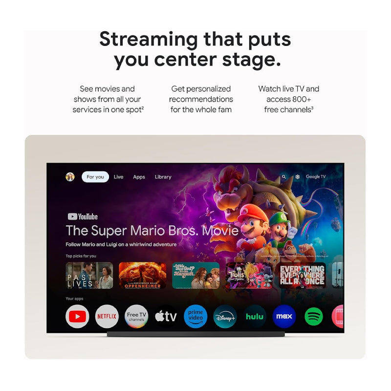 Google TV Streamer With Smart Home Control - 4K / 32GB / Hazel