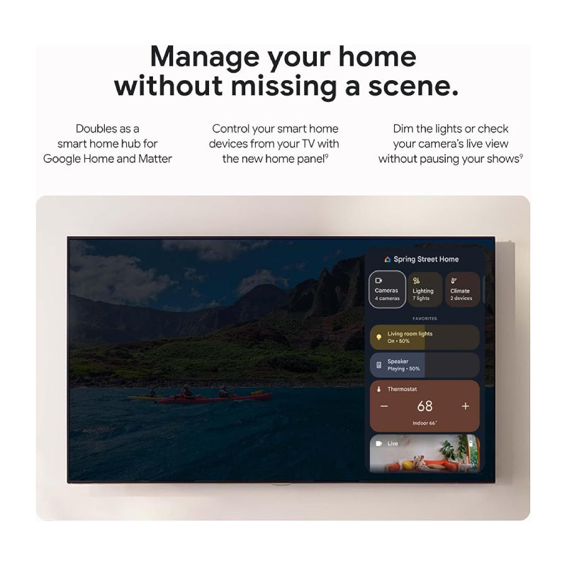 Google TV Streamer With Smart Home Control - 4K / 32GB / Hazel