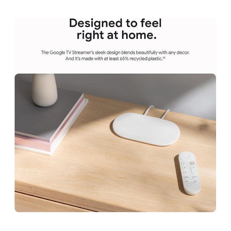 Google TV Streamer With Smart Home Control - 4K / 32GB / Hazel