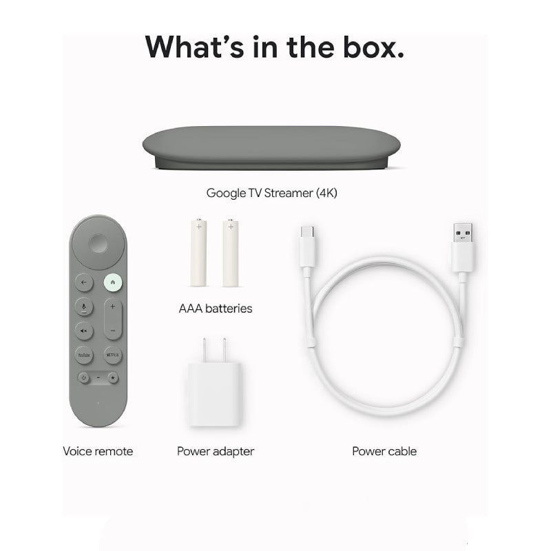 Google TV Streamer With Smart Home Control - 4K / 32GB / Hazel