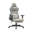 Gamax BS-7970 Gaming Chair with Foot Rest - Light Grey
