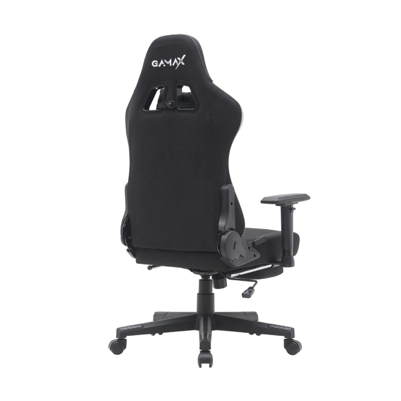 Gamax BS-7970 Gaming Chair with Foot Rest - Black
