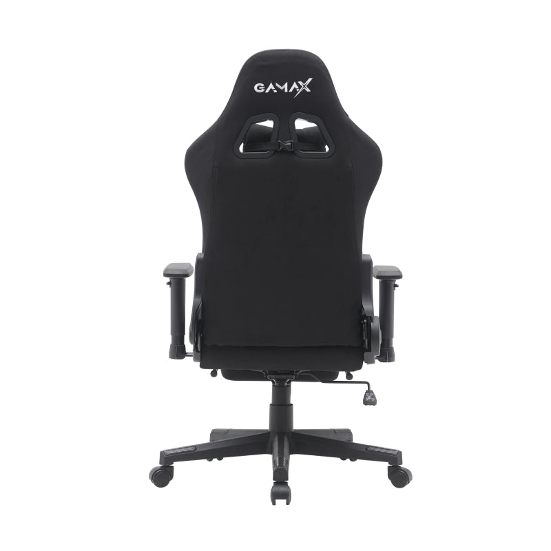 Gamax BS-7970 Gaming Chair with Foot Rest - Black