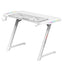 Gamax Z5-1160 (TD-03) Carbon Fiber Gaming Table with RGB Light & MousePad - RGB / White