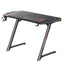 Gamax Z5-1160 (TD-03) Carbon Fiber Gaming Table with RGB Light & MousePad - RGB / Black