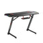 Gamax Z5-1160 (TD-03) Carbon Fiber Gaming Table with RGB Light & MousePad - RGB / Black