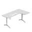 Gamax HY-R Gaming Table (L-Shaped) with MousePad - Right / White