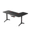 Gamax HY-L Gaming Table (L-Shaped) with MousePad - Left / Black