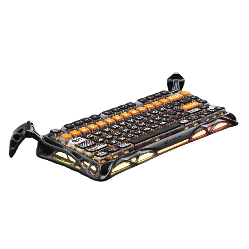 GravaStar Mercury K1 Pro 75% Wireless Mechanical Gaming Keyboard - CyberFlare