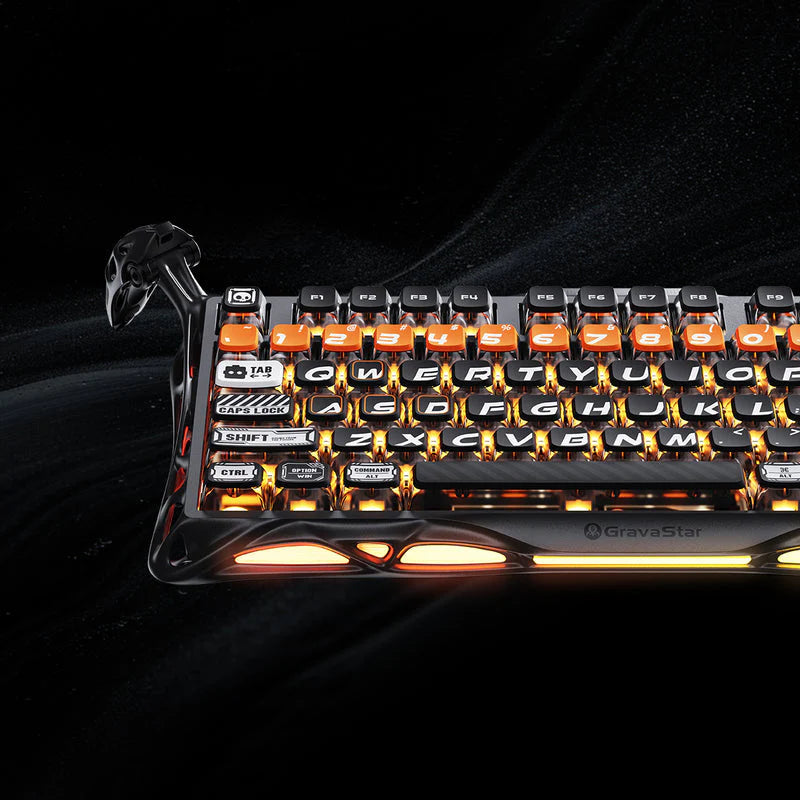 GravaStar Mercury K1 Pro 75% Wireless Mechanical Gaming Keyboard - CyberFlare