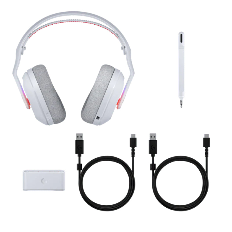 ASTRO A20 X LIGHTSPEED RGB Wireless Gaming Headset - Bluetooth / White