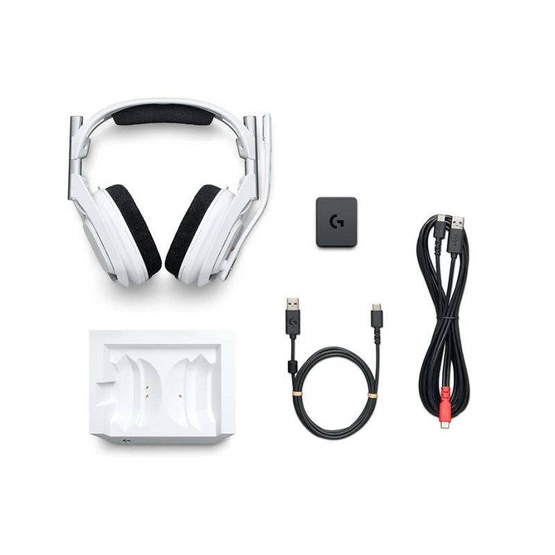 Logitech ASTRO A50 X LIGHTSPEED Wireless Gaming Headset - Bluetooth / White