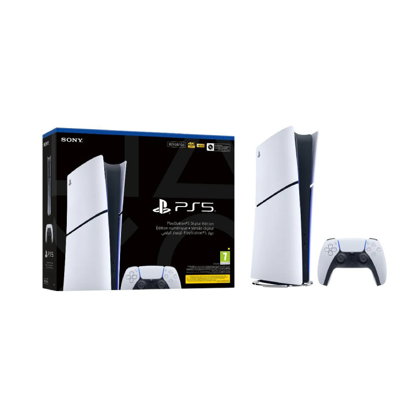 Sony PlayStation 5 Slim Digital Console ( E Chassis) - 16GB / 825GB SSD / Bluetooth / Wi-Fi / HDMI / USB - White