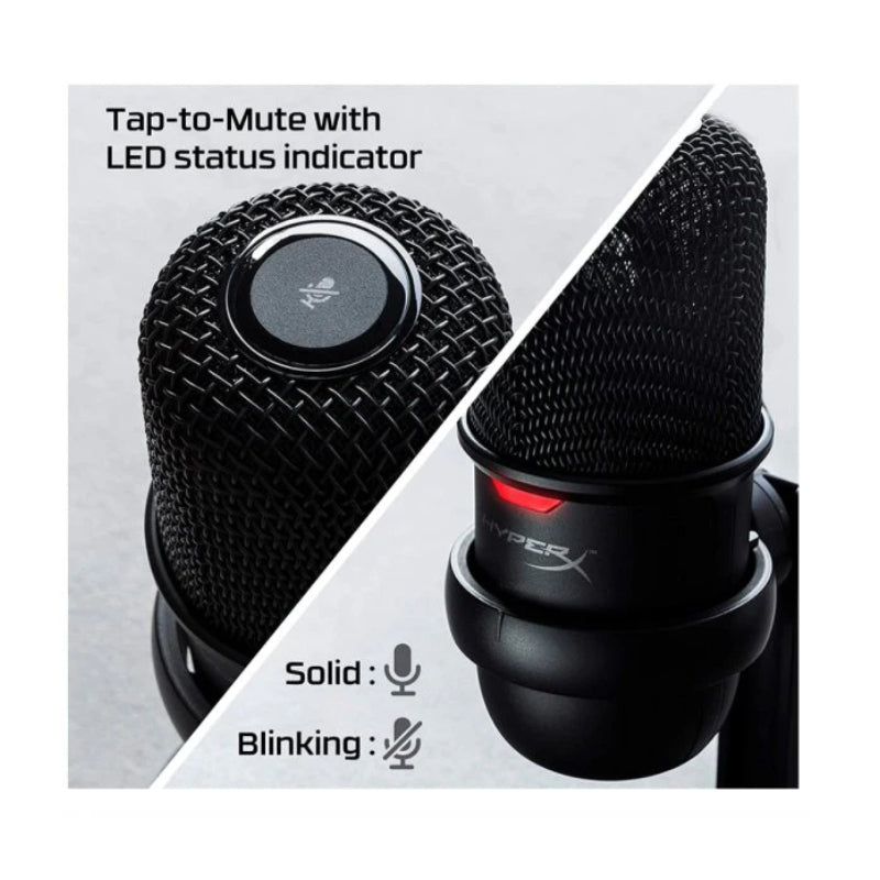 HyperX SoloCast USB Microphone - USB-C / Black