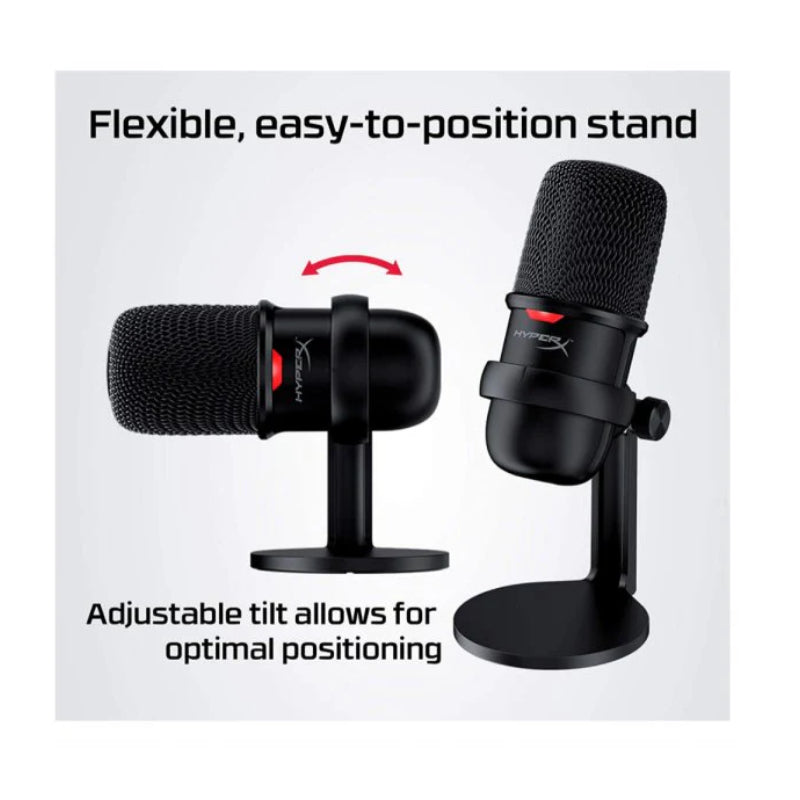 HyperX SoloCast USB Microphone - USB-C / Black