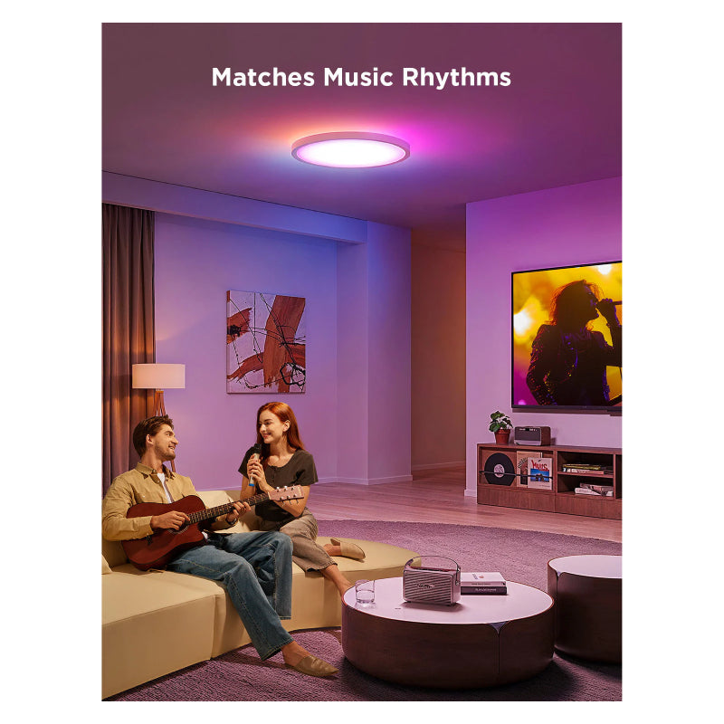 Govee Smart Circle Ceiling Light - 30cm / RGBWW + RGBIC / Wi-Fi / Bluetooth
