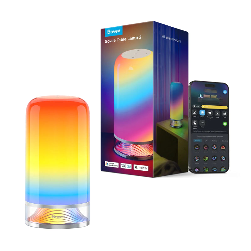 Govee Aura Smart Table Lamp - Wi-Fi / Bluetooth / RGBICWW