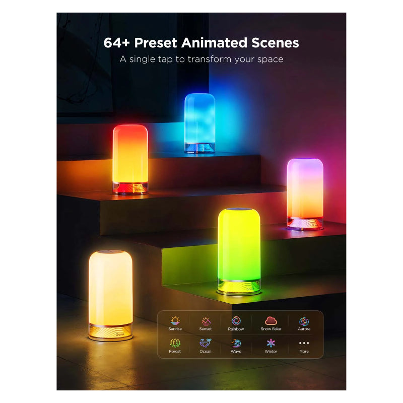 Govee Aura Smart Table Lamp - Wi-Fi / Bluetooth / RGBICWW