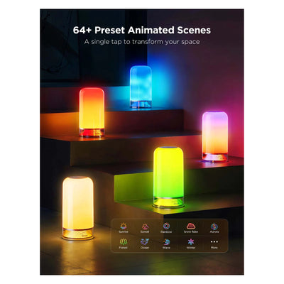 Govee Aura Smart Table Lamp - Wi-Fi / Bluetooth / RGBICWW