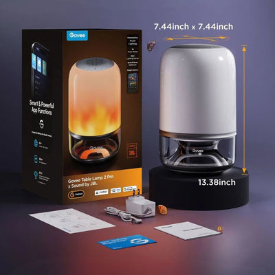 Govee RGBICWW Table Lamp 2 Pro - RGBICWW / 5200mAh / Wi-Fi / Bluetooth