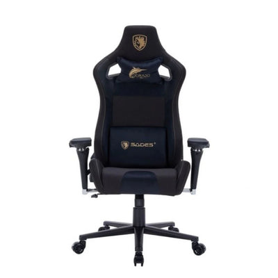 SADES Dorado PRO Gaming Chair With 6D Adjustable Armrests - Black